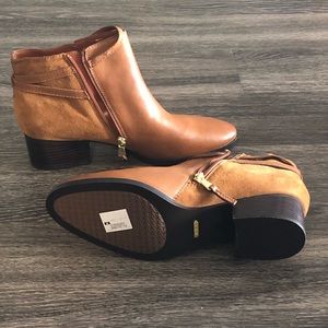 Caramel Brown Ralph Lauren Booties